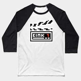 Pixel Art - Movie Ciak Baseball T-Shirt